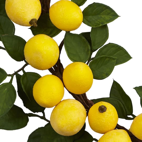 24” Lemon Wreath